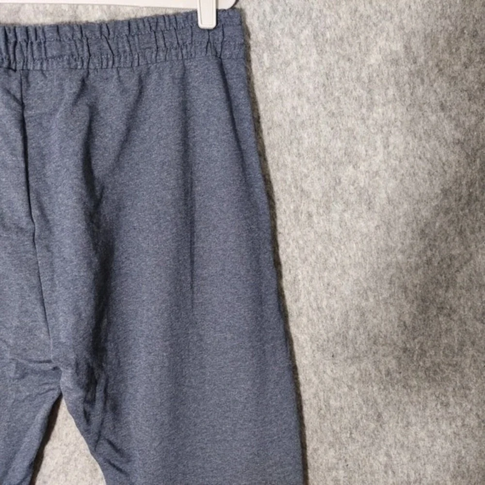 True‎ Religion Sweatpants Men L Blue Horseshoe Logo Streetwear Lounge Drawstring